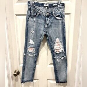 William Rast My Ex’s‎ Jean Distressed Floral 26